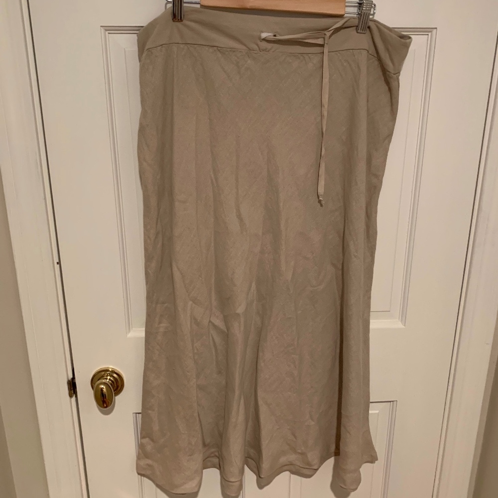 Linen skirt